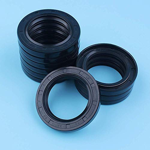 Kit de sello de aceite de cigüeñal compatible con Honda GX390 GX340 11HP 13HP 188F 190F Generador de motor de gas de 4 tiempos Bomba de agua Trimmer Blower