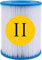 LVSENET Cartucho de filtro 58094 Tipo II para bomba de filtro flowclear, filtro 58386, 13,6 x 10,6 cm, tamaño 2 (4) (6 piezas)
