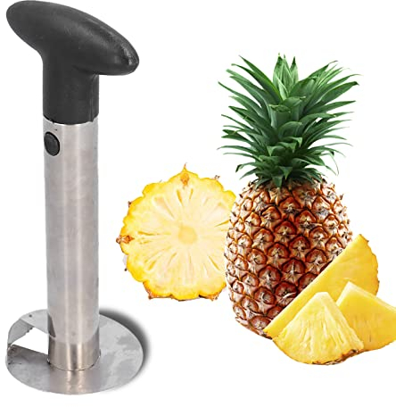 Pelador de piñas, pelador multifunción de acero inoxidable, pelador de caña de azúcar, cuchillo para pelar frutas, herramienta peladora de piñas para cortar piñas