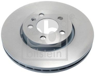 FEBI BILSTEIN 175496 2x Bremsscheiben Vorne Ø276mm innenbelüftet Kompatibel mit VW POLO AW1, BZ1 2Q0615301H 2QB615301E