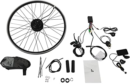 gegeweeret Ebike - Kit di conversione per bicicletta elettrica da 28 pollici, 29 pollici, 700 C, 36 V, 250 W, set di conversione per moto, velocità 28 – 32 km/h (anteriore)