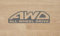 Genérico AWD All Wheel Drive Aufkleber 13 x 4 cm Sticker Decal Autocollant (Dunkelgrau)