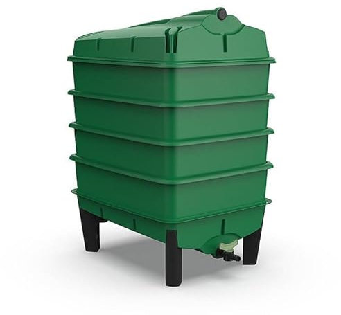 Tiger Wormery Compostiera per vermi con 250 g di vermi – Progettato e realizzato nel Regno Unito