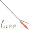 PEESHON Varita Pulverizadora,3/8 Y 1/4 Latón Universal Vara Rociadora de Repuesto,Pulverizadora de Metálico,Varita para Riego de Jardinería para Esterilización de árboles Frutales