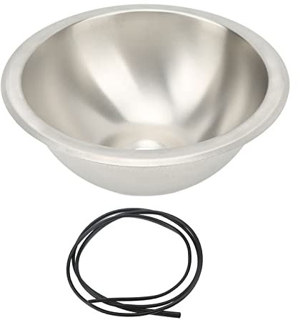 evier cuisineÉvier de Cuisine pour Camping-Car, évier Rond extérieur en Acier Inoxydable 304 pour Camping-Car