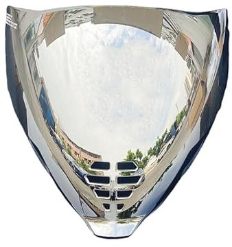 Helmvisier, IC-06 Gesichtsschutz Ersatzvisier for ICON Airflite IC-06 Helmschild UV-Schutz(Silver-Day Use Only)