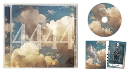 WOOSUNG - [4444] (JEWEL BLUE Ver.) Jewel Case R + Stickers + Photocard + 2 Extra Photocards
