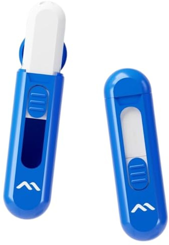 Inhalateur Nasal d'aromathérapie de Thaïlande – Yadom au Menthol, rafraîchissant et vivifiant pour soulager Le Stress et la Fatigue (Bleu)