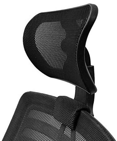 El accesorio universal para reposacabezas de silla de oficina puede ajustar la altura, inclinación y distancia entre la parte delantera y trasera. El reposacabezas de malla es adecuado para sillas de