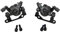 AMAUPCKCA for KuKirin G2Pro/Max Scooter Universelle Scheibenbremsen vorne und hinten Scooter Mechanische Scheibenbremsen aus Aluminiumlegierung(Front and Rear)