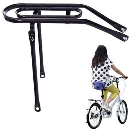 ETUCYNG Barre de Roue arrière, Porte-Bagages de vélo - Porte-Bagages Robuste - Porte-vélos Amovible, Accessoires de vélo réutilisables pour Les Aventures en Plein air, Les trajets Quotidiens