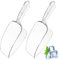 Didiseaon 2 Piezas de para Hielo y Chuches Diseño de Mango Ergonómico para Servir Hielo Dulces y de Limpiar y Usar