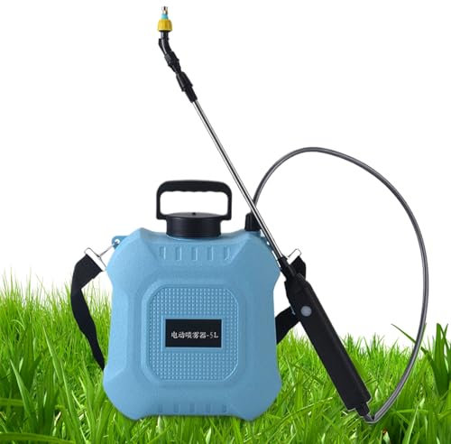 Irrigatore Elettrico Da Giardino Set - | Pompa Acqua Irroratore Giardino 5L/8L | Ugello Regolabile Attrezzi, Nebulizzatore A Pressione Pulppro, Spruzzatore Forte Con Estraibile Per La Pulizia