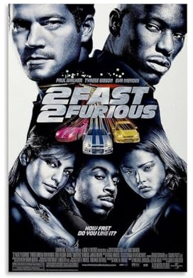 The Fast And The Furious Moderne, ultraklare Wanddekordrucke, dekorative Poster, exquisite Kunstdekoration, geeignet für Büro, Wohnzimmer und Zimmer, ungerahmt, 30 x 45 cm