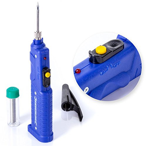 Silverline 8w Battery Powered Soldering Iron