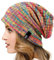 VECRY Damen Lässige Mütze Stricken Baskenmütze Gerippte Schädelkappe Winter Sommer Hüte (Multi Rosa)