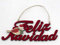 Gerimport Cartel Feliz Navidad Decorado Pajaro 22x9cm