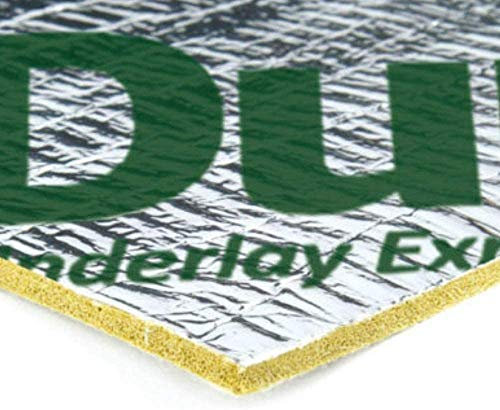 eXtreme Duralay - Timbermate Excel - 3.6mm - Underfloor Heating Laminate/Wood Underlay - 15.07 sqm