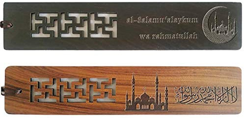 Muslimische Geschenke Koran Lesezeichen aus Holz, islamisches Ramadan-Geschenk, Eid Mubarak