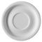 METRO Professional Piattino per tazza da caffè Ceterer, porcellana, Ø 13 cm, 100 ml, rotondo, bianco, 6 unità
