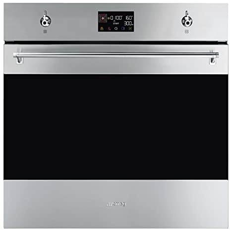 Smeg Built In Single Oven with Microwave Function - Stainless Steel