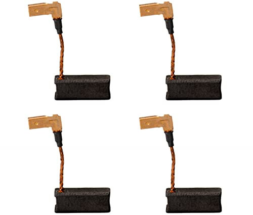4Pcs N097696 Carbon Brushes Compatible with DeWalt DWE4011,DWE4120,DWE4012,DWE4100,DWE4887 and DWE4120N,Grinder Motor Carbon Brush Replacement Part.
