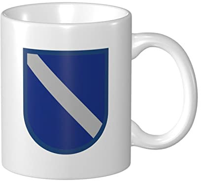 Kaffeebecher Ehemaliger 17Th Aviation Brigade Pathfinder Platoon Beret Flash Der Us Armee Retro Tasse Personalisierte Keramik Tasse Bedruckt Geschenk Tasse, Für Tee, Trekking, Daheim, 330Ml