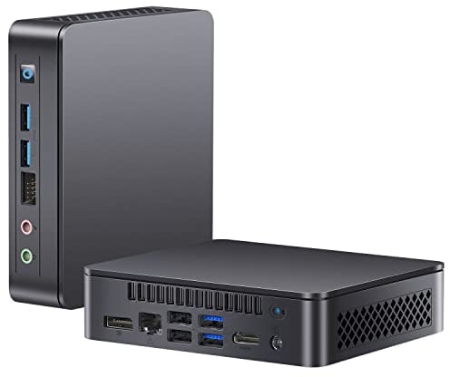Intel/Asus Mini PC NUC 11 Essentiall mit 11th Gen N5105 bis zu 2,9 GHz, Mini Desktop Computer 8GB RAM, 256GB SSD, Windows 11 Pro Desktop Computer Dual 4K UHD HDMI WiFi Bluetooth v5.1