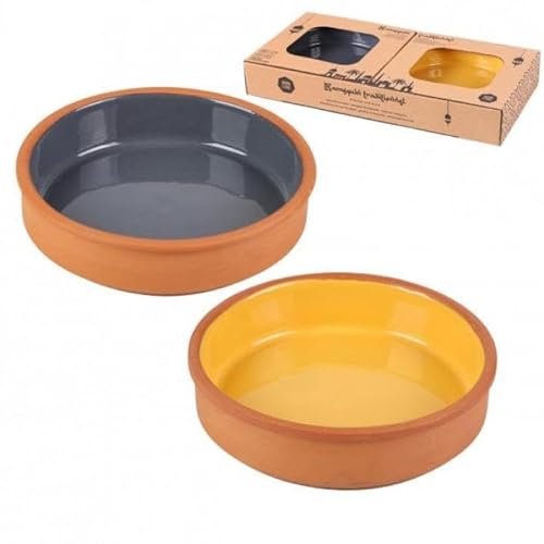 URBAN LiVING Terracotta - Ramekin x2 Diam 16 x H4cm