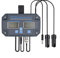 SPORTARC Wasserqualitätstester, 6 in 1 Digital WiFi PH EC Temp Meter Wasserqualität Tester für Tuya APP Steuerung, PH Meter, Automatisierte Datenanalyse-EU