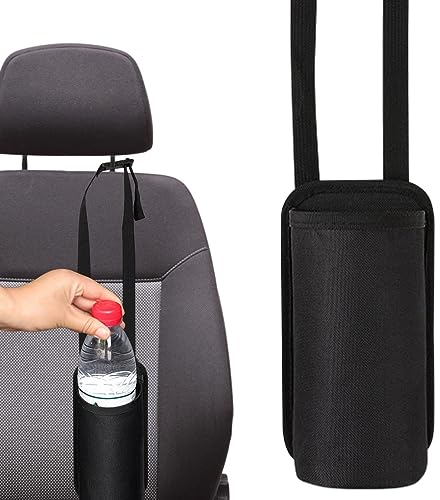 Ceolup Autolöschertasche – Autotasche Sitzrücken-Tasche Halter für Feuerlöscher | Reise Auto Tasche Wasserbecher Aufbewahrungstasche Feuerlöscher Halterung Halter für Auto