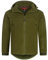 Höhenhorn Biferten - Giacca in pile militare da uomo, antivento, con cappuccio, verde, L
