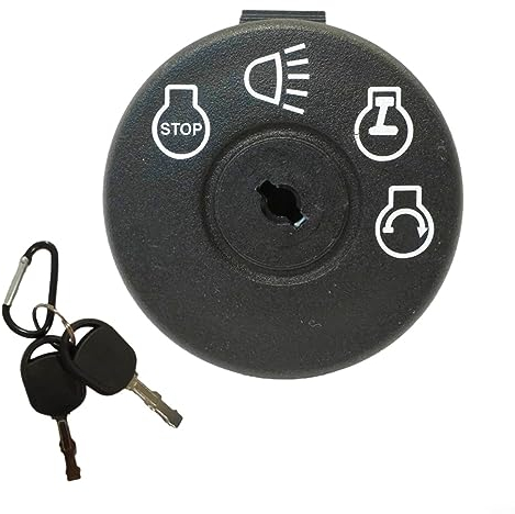 Zündschlüsselschalter mit SCHLÜSSEL für 725-1741 925-1741 Rasenmähertraktor Zündstarter Motorschalter mit Schlüssel