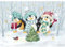 RICUVED Weihnachten Pinguin Diamond Painting Erwachsene, 5D Pinguin Diamant Painting Bilder Erwachsene, DIY Diamond Painting Bilder Tiere Diamant Malerei Set für Wanddekoration 30x40cm