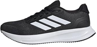 Adidas Women's Run Falcon 5, Black/White/Black, 6