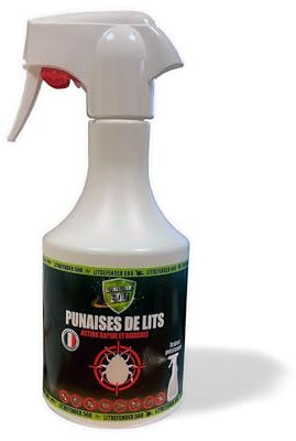 LitDefender - Spray anti-punaises de lit 500 ml - Un moyen efficace pour lutter contre les punaises de lit - Efficacité prouvée - Répulsif 100% à base d'huiles essentielles - Fabriqué en France