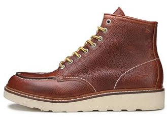 Docksteps - Stivaletti OAKLAND 1726 in pelle, rosso scuro (40)