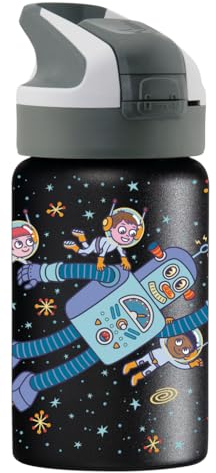 Botella térmica AC. INOX. 0,35 L. Robot espacial