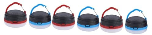 HANABASS 6 Stk Led-campinglampe Campinglampe Mit Lampenschirm Leichte Campinglampe Zeltlampe Im Freien Batterien Nicht Enthalten Campinglampe Für Den Innenbereich Zelt Lichter Draussen