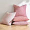 MIULEE 4er Set Kissenbezug Kissen Dekorative Kissenbezüge Kordsamt Sofakissen Dekokissen Kopfkissenbezug Couchkissen Deko Bezug für Sofa Couch Wohnzimmer Schlafzimmer Büro 40x40cm Rosa Serie