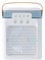 Portable Air Conditioner Cooling Fan, Quiet with 3 Speeds, Evaporative Personal Air Cooler Fan with 3 Mist, 7 Night Light, 3H Timer, Small Air Conditioner for Bedroom Office(White)