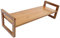 HOMSFOU Monitor Legno Rialzo per Computer e Laptop Ergonomico per Scrivania Riser per Monitor e Laptop Design Compatto