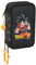 Safta Dragon Ball Combat - Estuche Escolar con 37 Útiles Incluidos, Estuche Infantil, Estuche Niño, Ideal para Niños de 5 a 14 Años, Cómodo y Versátil, Calidad y Resistencia, 12.5x5.5x19.5 cm