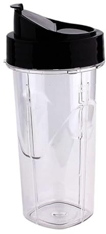 WVGFAUXA Vaso Mezclador AD-2 De Repuesto De 24 Oz con Tapa Abatible For Llevar, Compatible con Oster Pro, Accesorios For Licuadoras De 1200 W