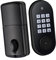 DIYEAH 1set Serratura Elettronica Per Porta Con Tastiera Digitale Serratura Catenaccio Con Accesso Senza Chiave Facile Installazione Sicura e Durevole Per Porte Esterne e Ingressi