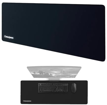 GT OMEGA Omeganomic Mouse Mat with 4mm Thick Cushioning - Large 120cmx43cm