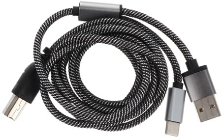 minkissy USB C to USB B Printer and Midi Keyboard Cable Meters High Speed Data Transfer for Electronic Instruments and Devices Plug and Play Durable Connection