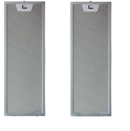 00660222 00660223 Filtro de grasa para campana extractora de aluminio 516x166mm/516x186mm (juego de 2 piezas)