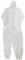 Draper 82454 Disposable Coverall, White