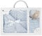 Interbaby PD001-01 Babydecke mit blauem doudou Bear, blau, 0.72 kg